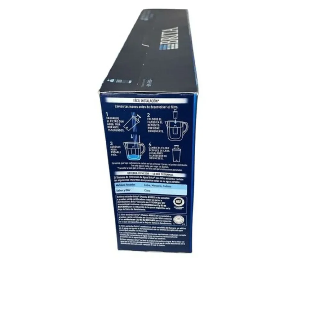 Brita Replacement Water Filters For ALL Brita Pour-Through Pitchers -5 Pack‎ New